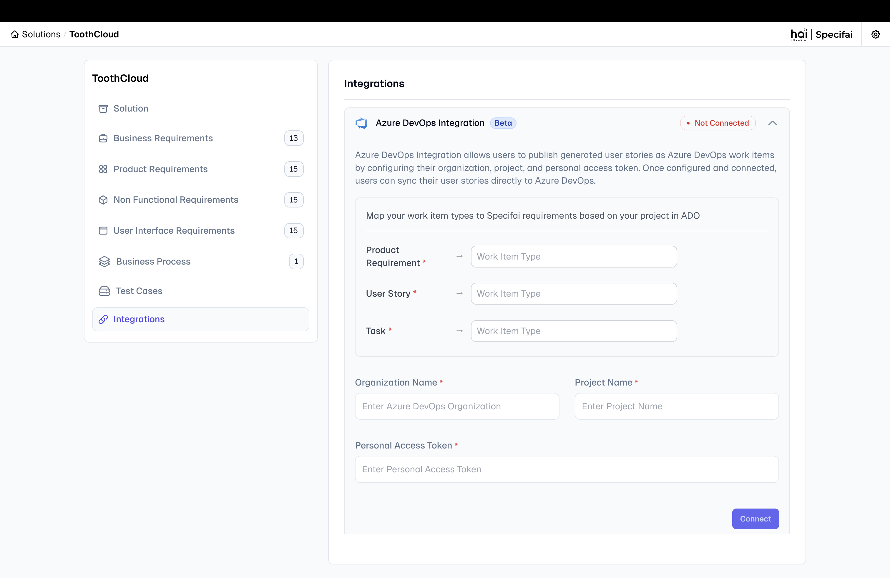 Azure DevOps Integration