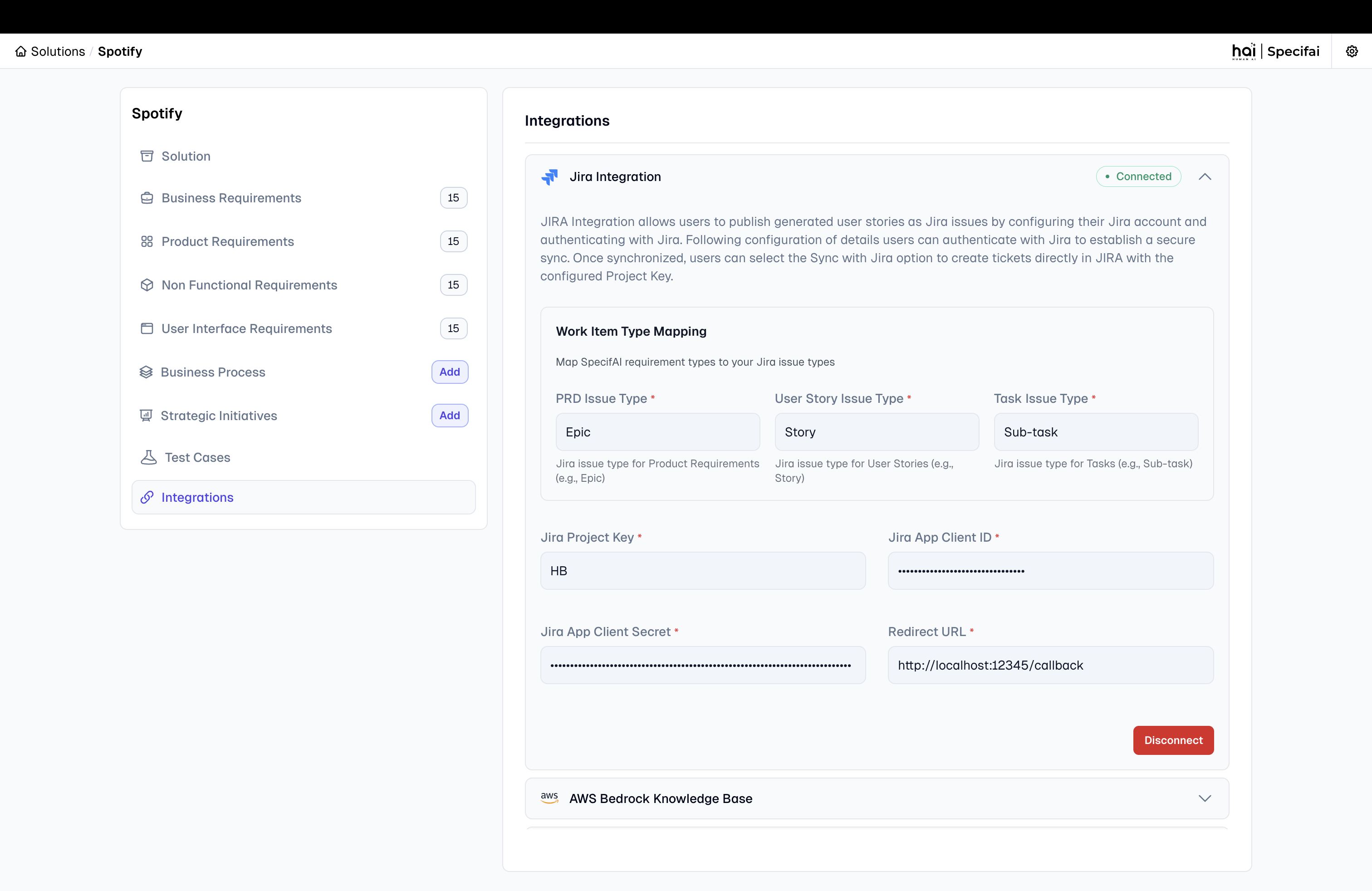 JIRA Successful Connection
